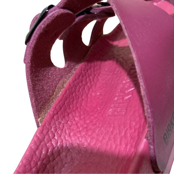 Birkenstock Authentic Euro Version Deep Plum 3 Strap Sandals - Picture 9 of 16